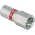Geberit - Transición con rosca hembra y tope de inserción DN 12/15 - ø 15 mm